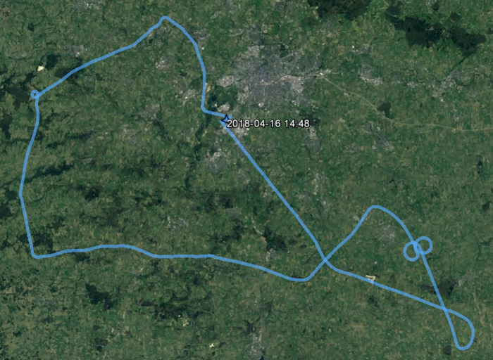 Le tracé de la navigation