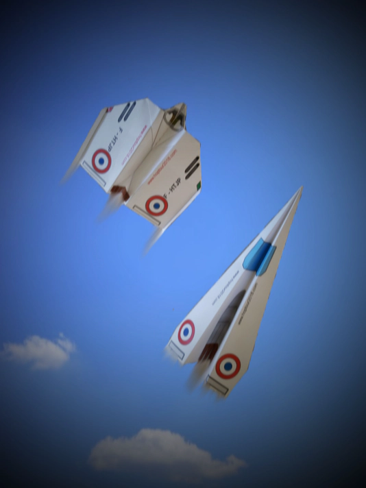 Raptor et Interceptor en formation rapprochée Raptor et Interceptor en formation rapprochée