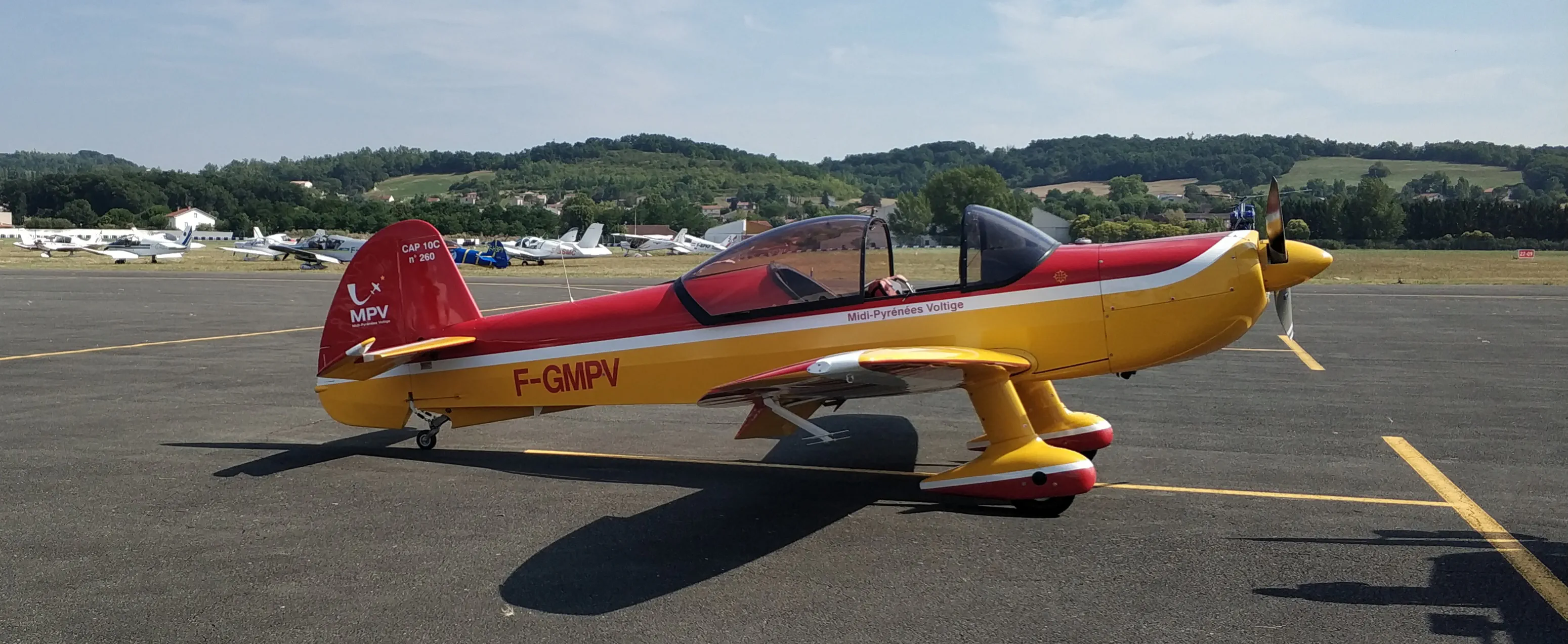 CAP 10 C for aerobatics