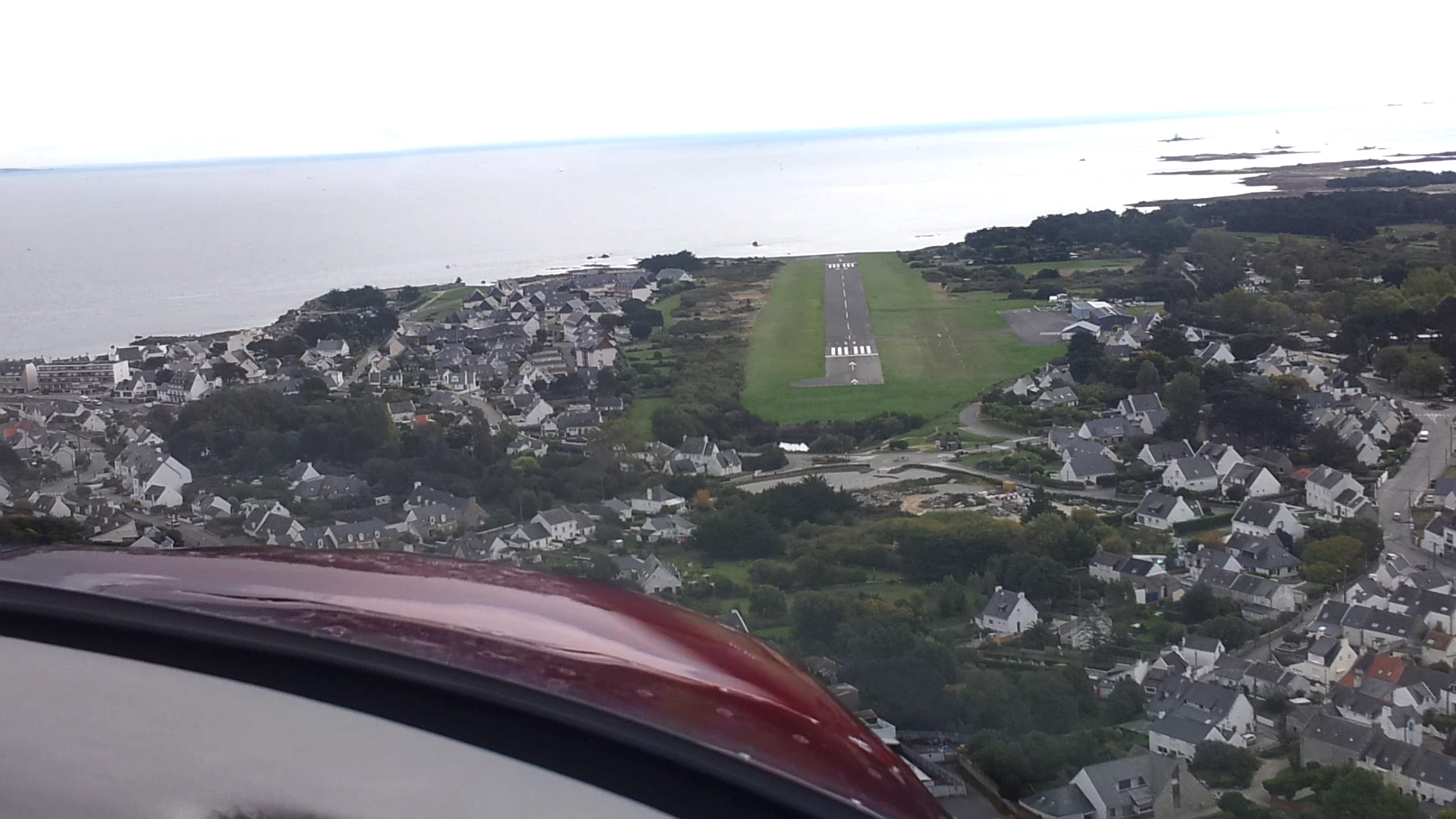 En finale à Quiberon sur un ULM XL8.