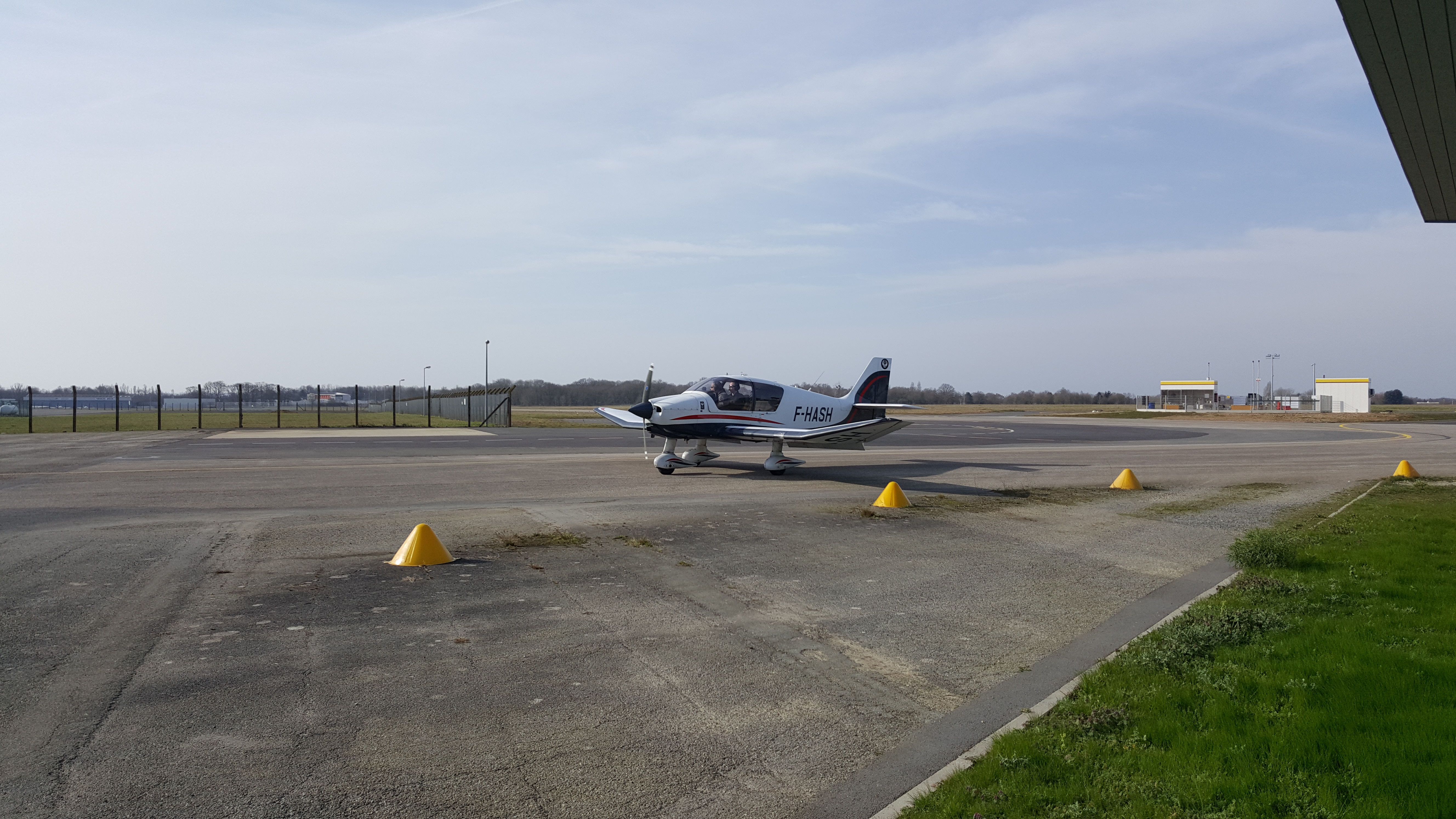 Back to the Aero Club after refueling Back to the Aero Club after refueling