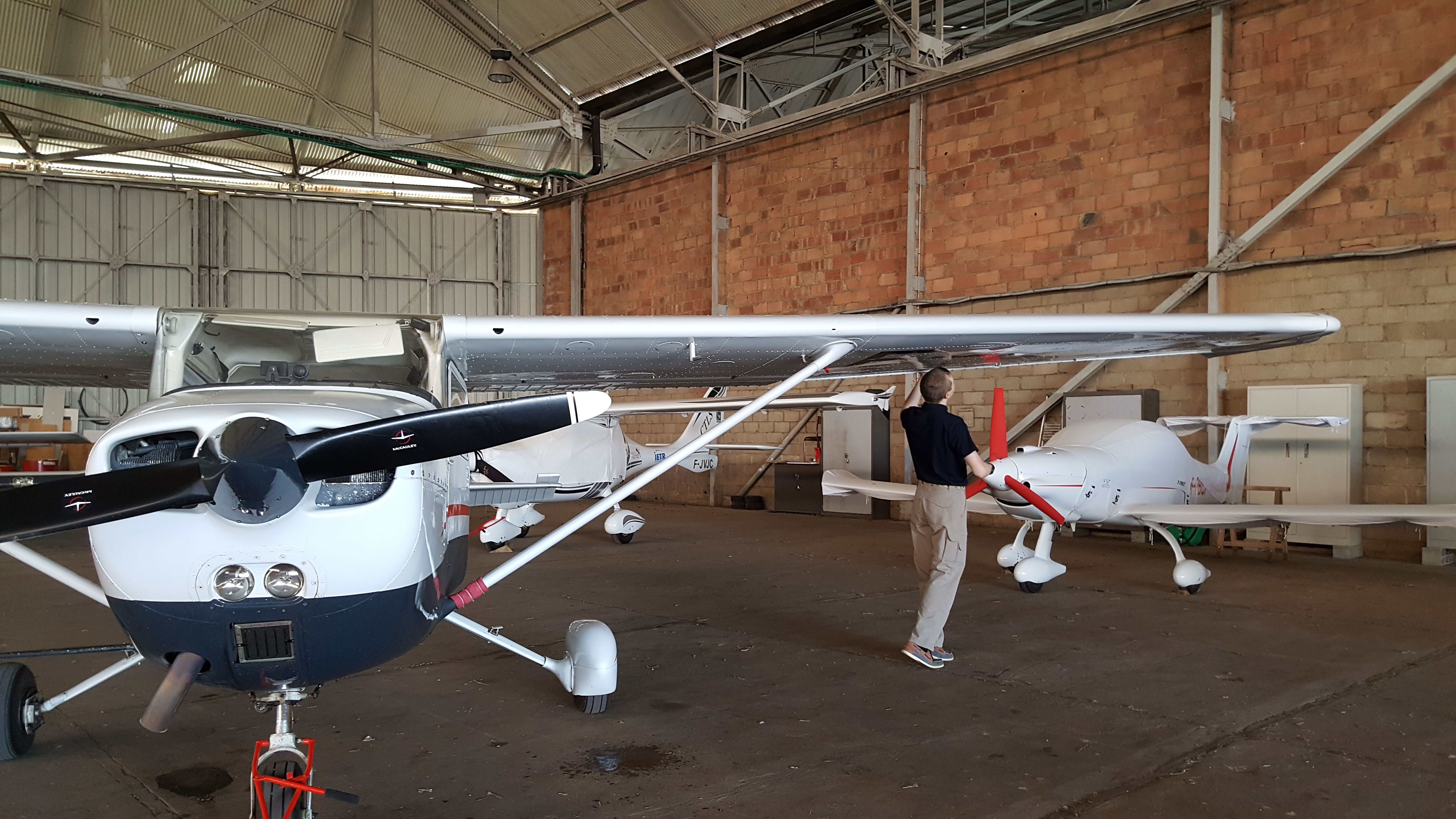Viste prévol sur Cessna 172 Viste prévol sur Cessna 172